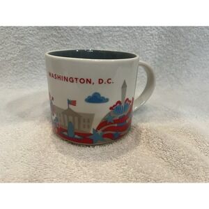 Starbucks WASHINGTON DC "You Are Here" YAH Coffee Mug 14‎ oz
